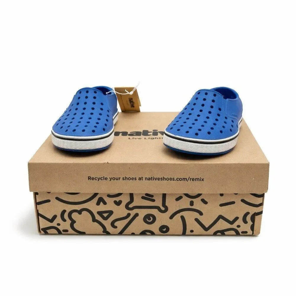 Native Jefferson Toddler Kids Slip-On Water Shoes Victoria Blue C5 Lightweight